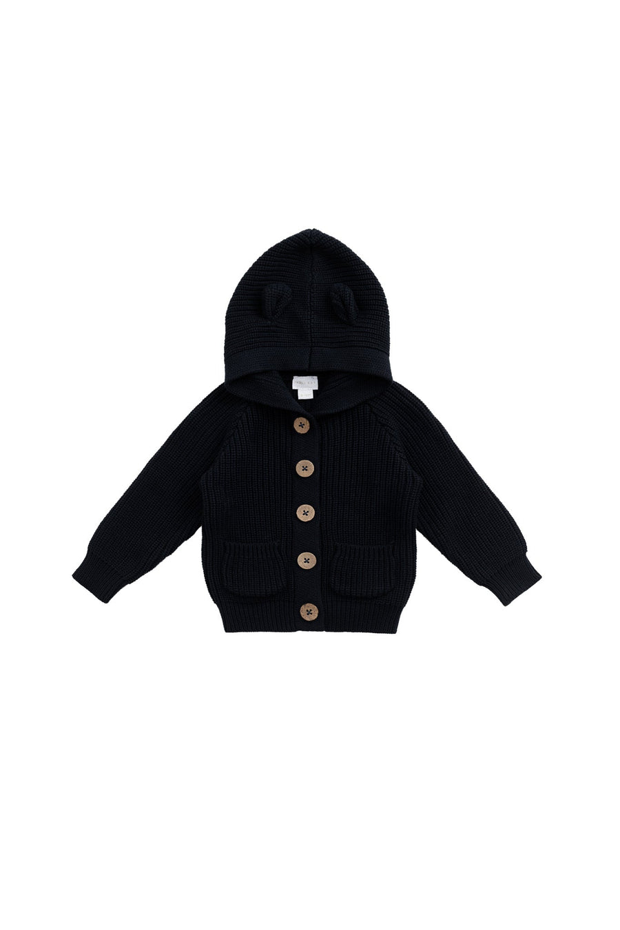 Humphrey Knitted Cardigan - Moonless night Childrens Cardigan from Jamie Kay Australia