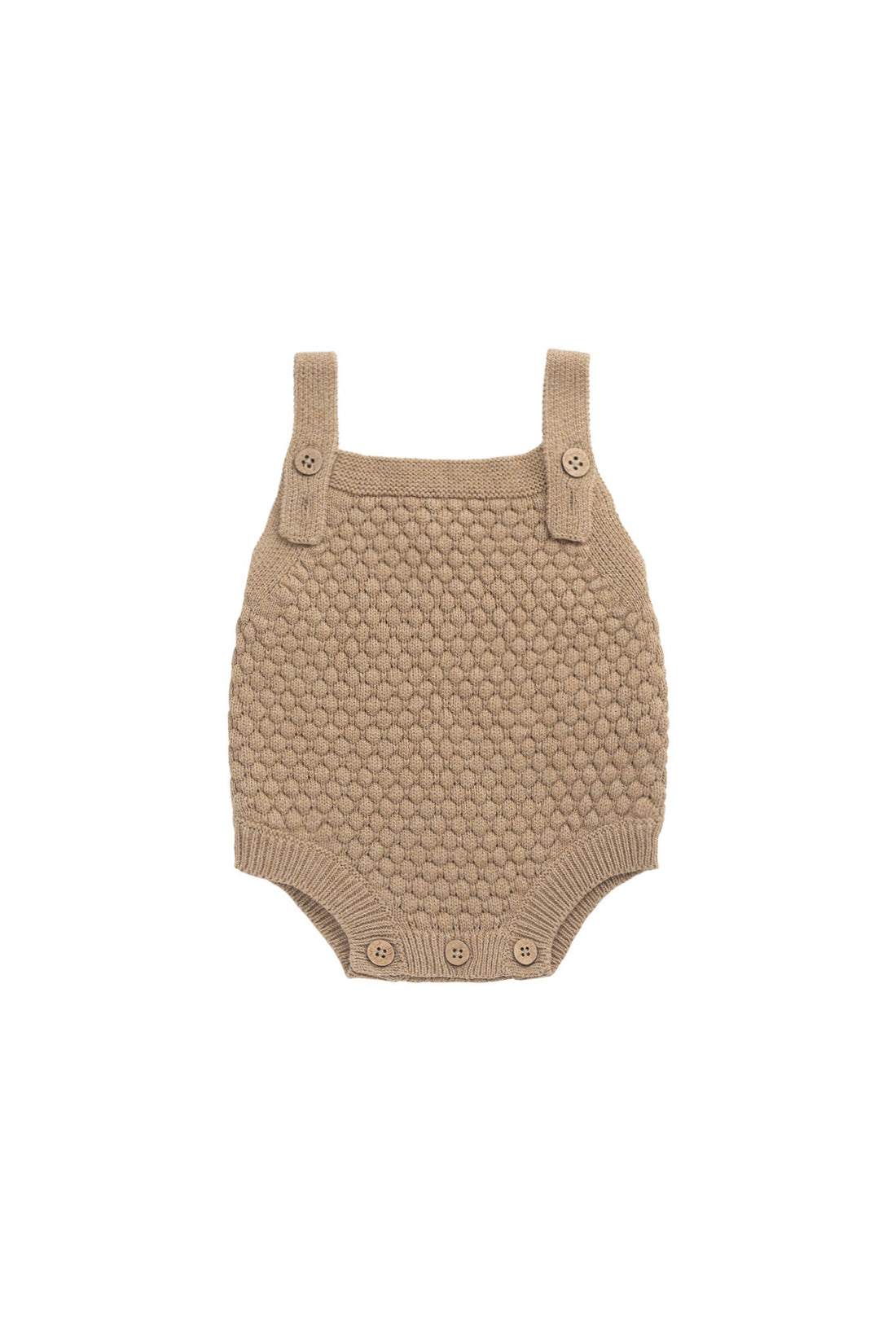 Jasper Romper - Toffee Marle Childrens Romper from Jamie Kay Australia