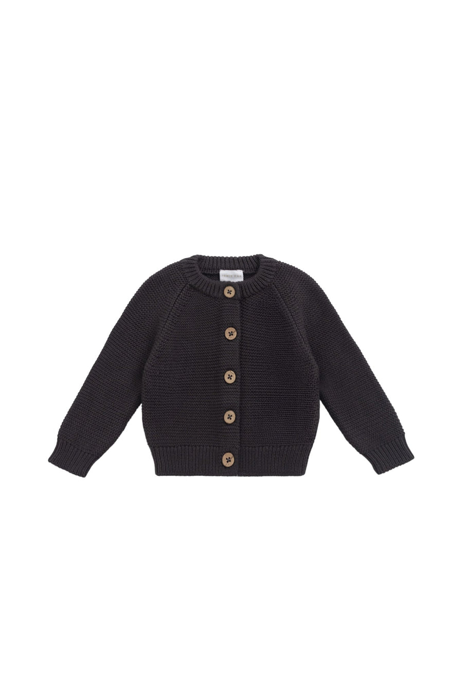 Louis Cardigan - Coal Childrens Cardigan from Jamie Kay Australia