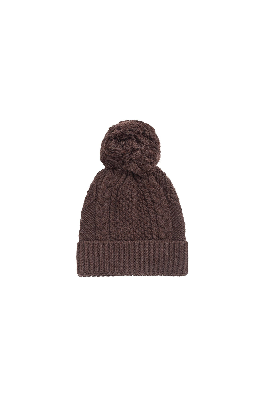 Louis Hat - Toasted Brown Marle Childrens Beanie from Jamie Kay Australia