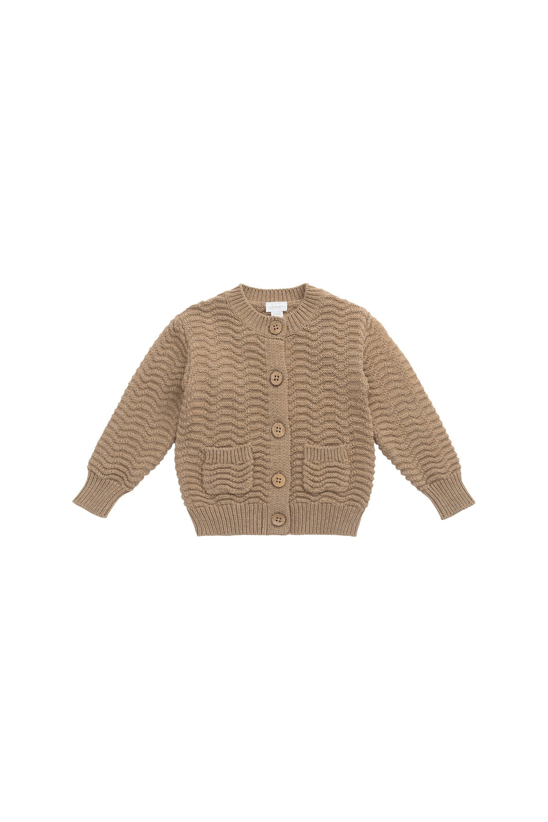 Maverick Cardigan - Toffee Marle Childrens Cardigan from Jamie Kay Australia