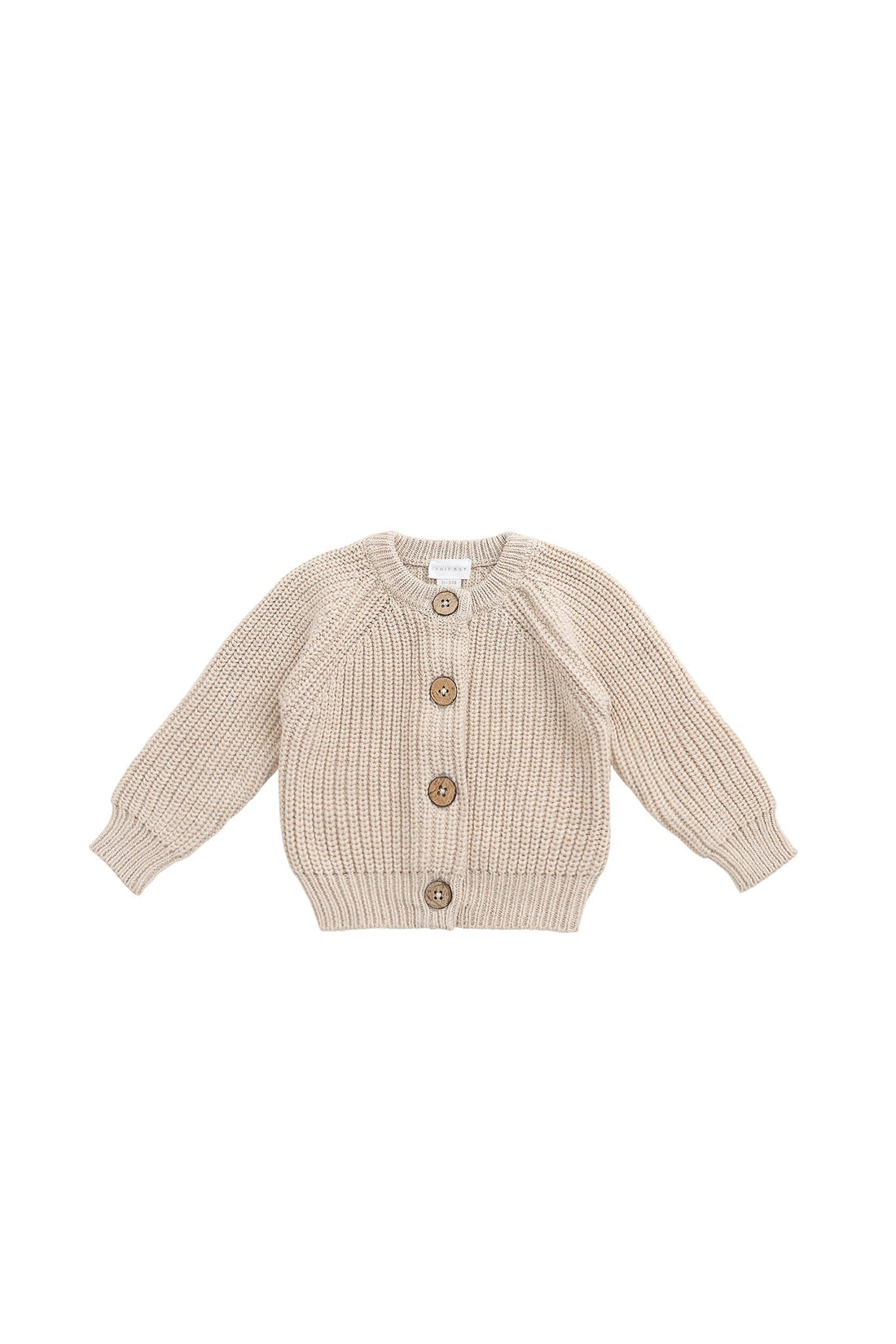 Max Cardigan - Oatmeal Marle Childrens Cardigan from Jamie Kay Australia