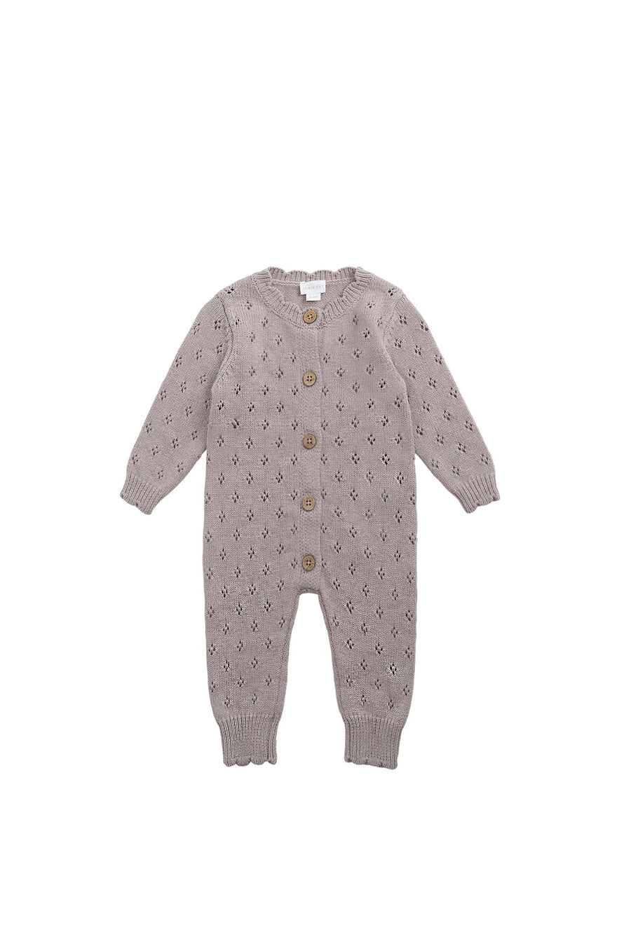 Nora Knitted Onepiece - Lavender Marle Childrens Onepiece from Jamie Kay Australia