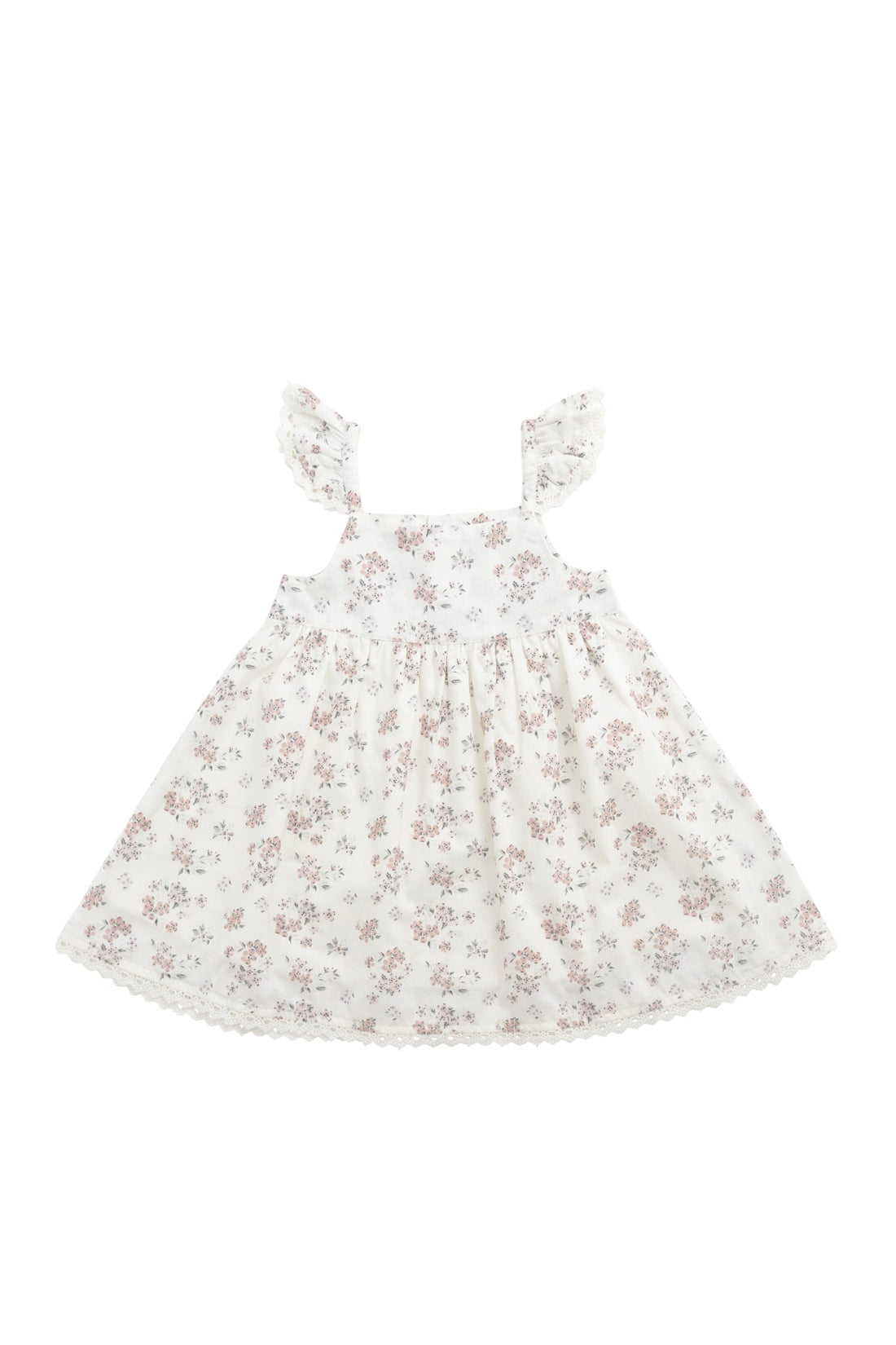 Organic Cotton Elodie Dress - Selena Blush Childrens Dress from Jamie Kay Australia