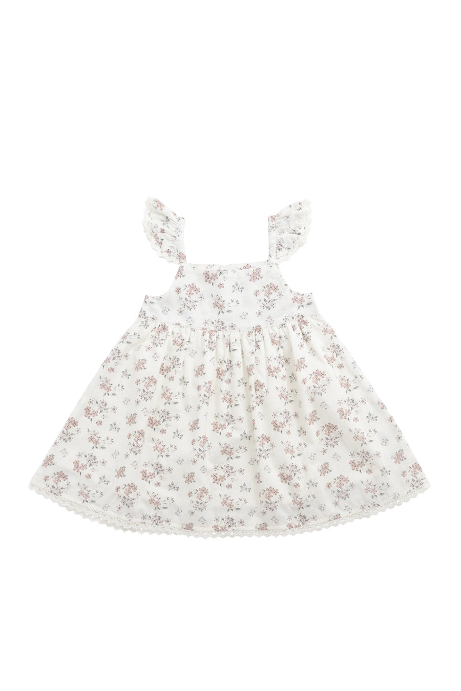 Organic Cotton Elodie Dress - Selena Blush Childrens Dress from Jamie Kay Australia