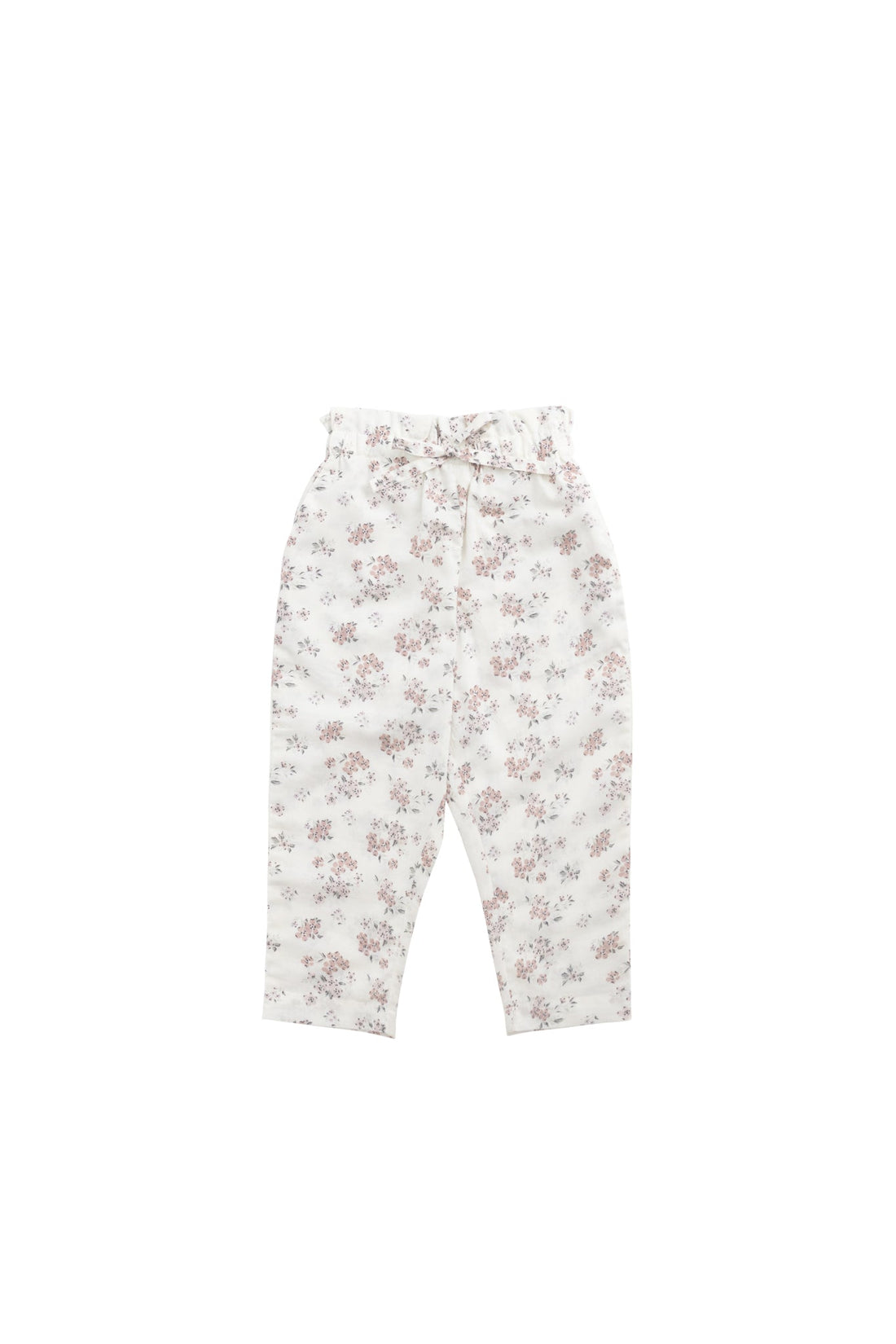 Organic Cotton Elodie Pant - Selena Blush Childrens Pant from Jamie Kay Australia