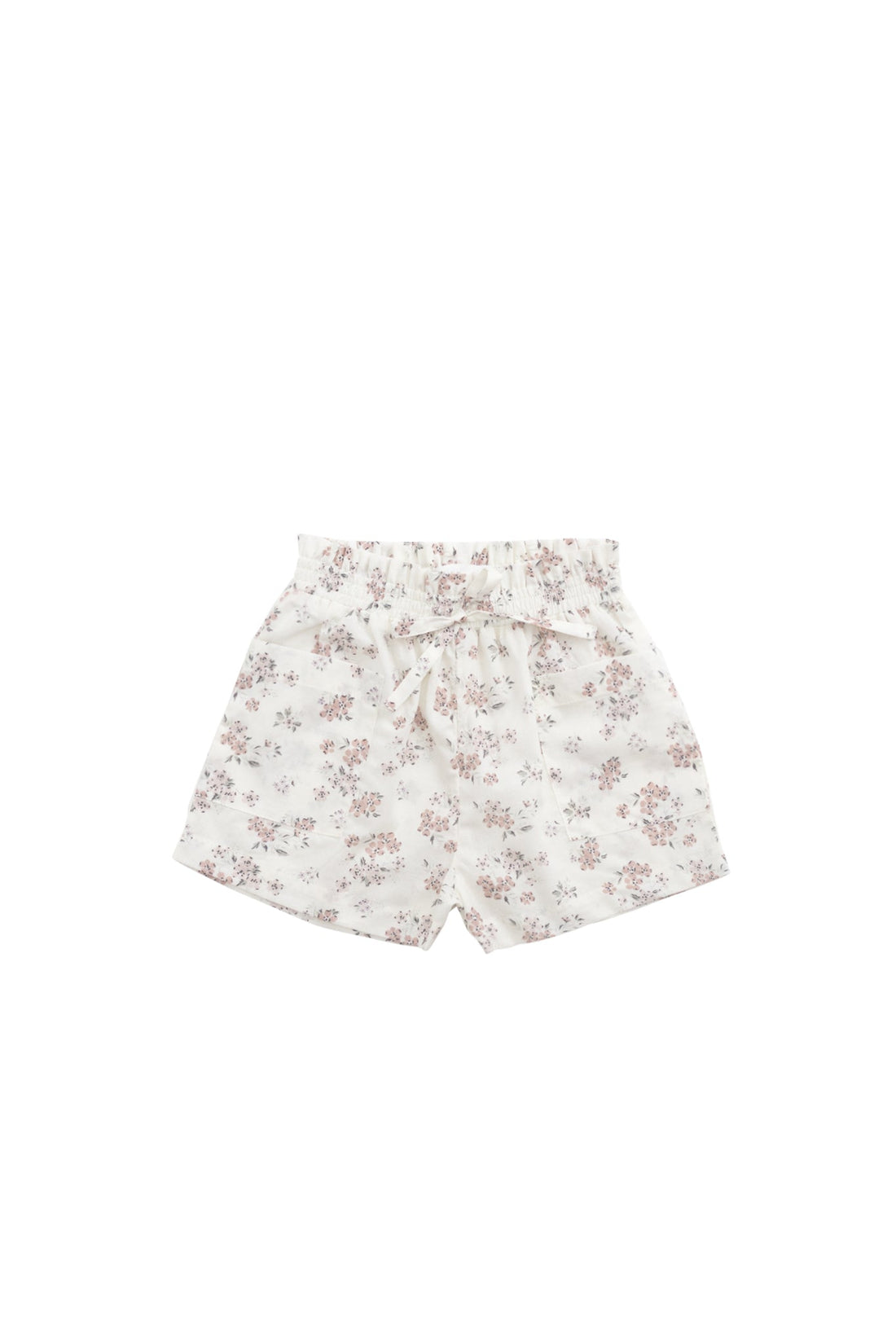 Organic Cotton Emelia Short - Selena Blush Childrens Short from Jamie Kay Australia