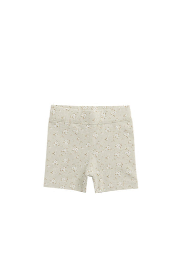 Organic Cotton Everyday Bike Short - Lulu Honeydew Childrens Short from Jamie Kay Australia