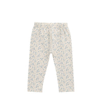 Organic Cotton Everyday Legging - Adnola Floral Childrens Legging from Jamie Kay Australia