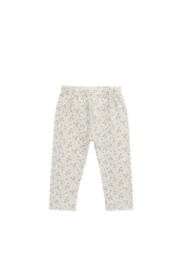 Organic Cotton Everyday Legging - Adnola Floral Childrens Legging from Jamie Kay Australia