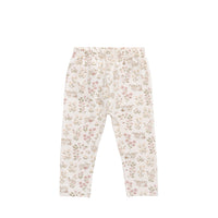 Organic Cotton Everyday Legging - Moons Woolen Ball Childrens Legging from Jamie Kay Australia