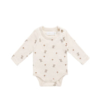 Organic Cotton Fernley Bodysuit - Le Champignon Childrens Bodysuit from Jamie Kay Australia