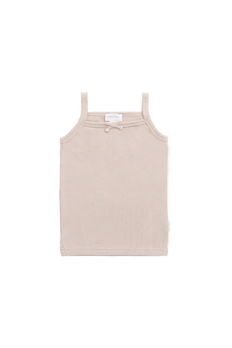 Organic Cotton Fine Rib Singlet - Pillow Childrens Singlet from Jamie Kay Australia