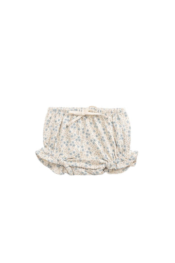 Organic Cotton Frill Bloomer - Adnola Floral Childrens Bloomer from Jamie Kay Australia