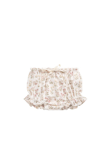 Organic Cotton Frill Bloomer - Moons Woolen Ball Childrens Bloomer from Jamie Kay Australia