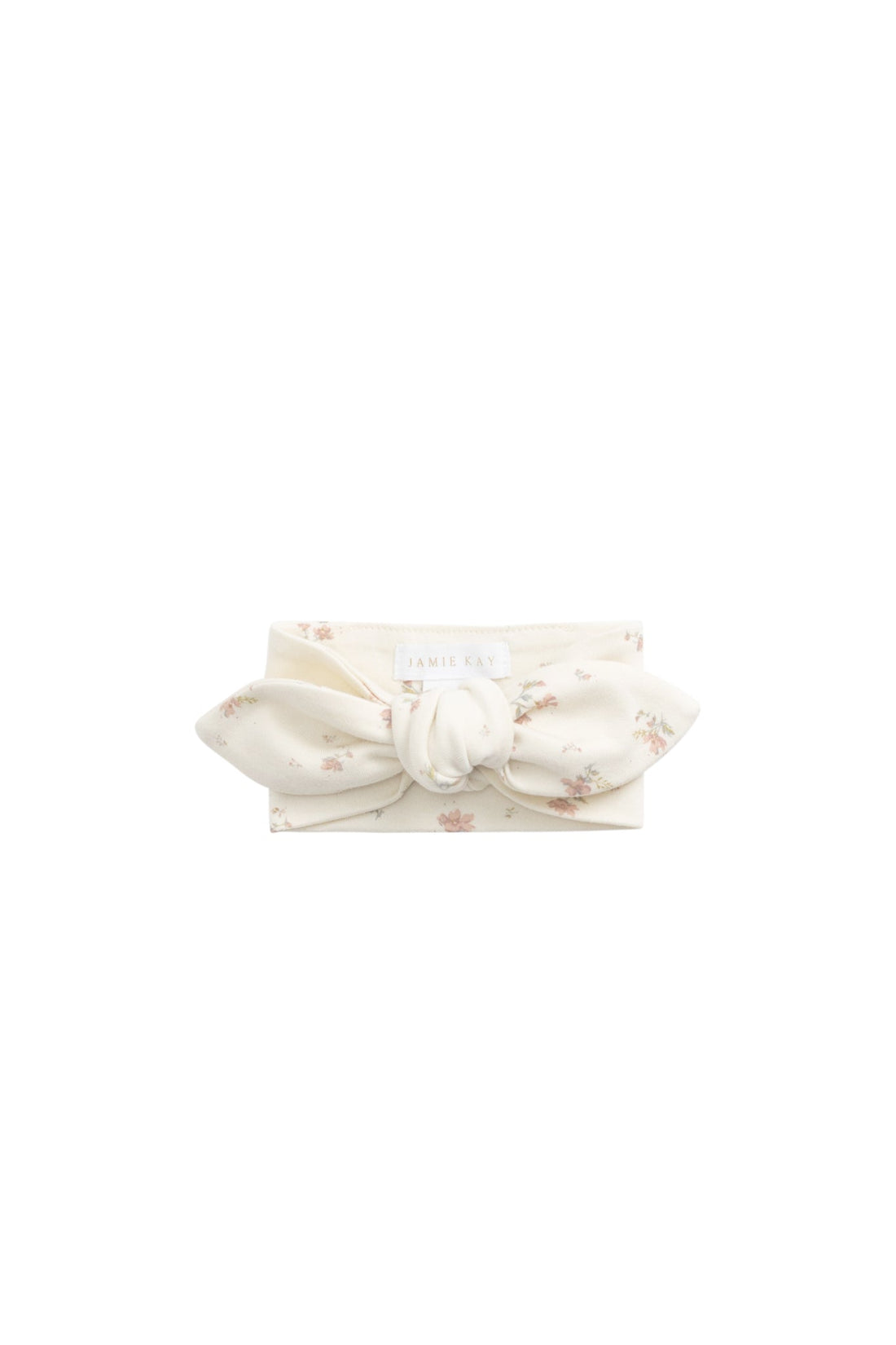 Organic Cotton Headband - Emilia Egret Childrens Headband from Jamie Kay Australia