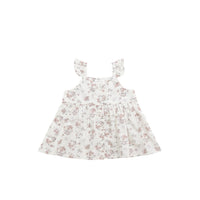 Organic Cotton Leah Top - Selena Blush Childrens Top from Jamie Kay Australia