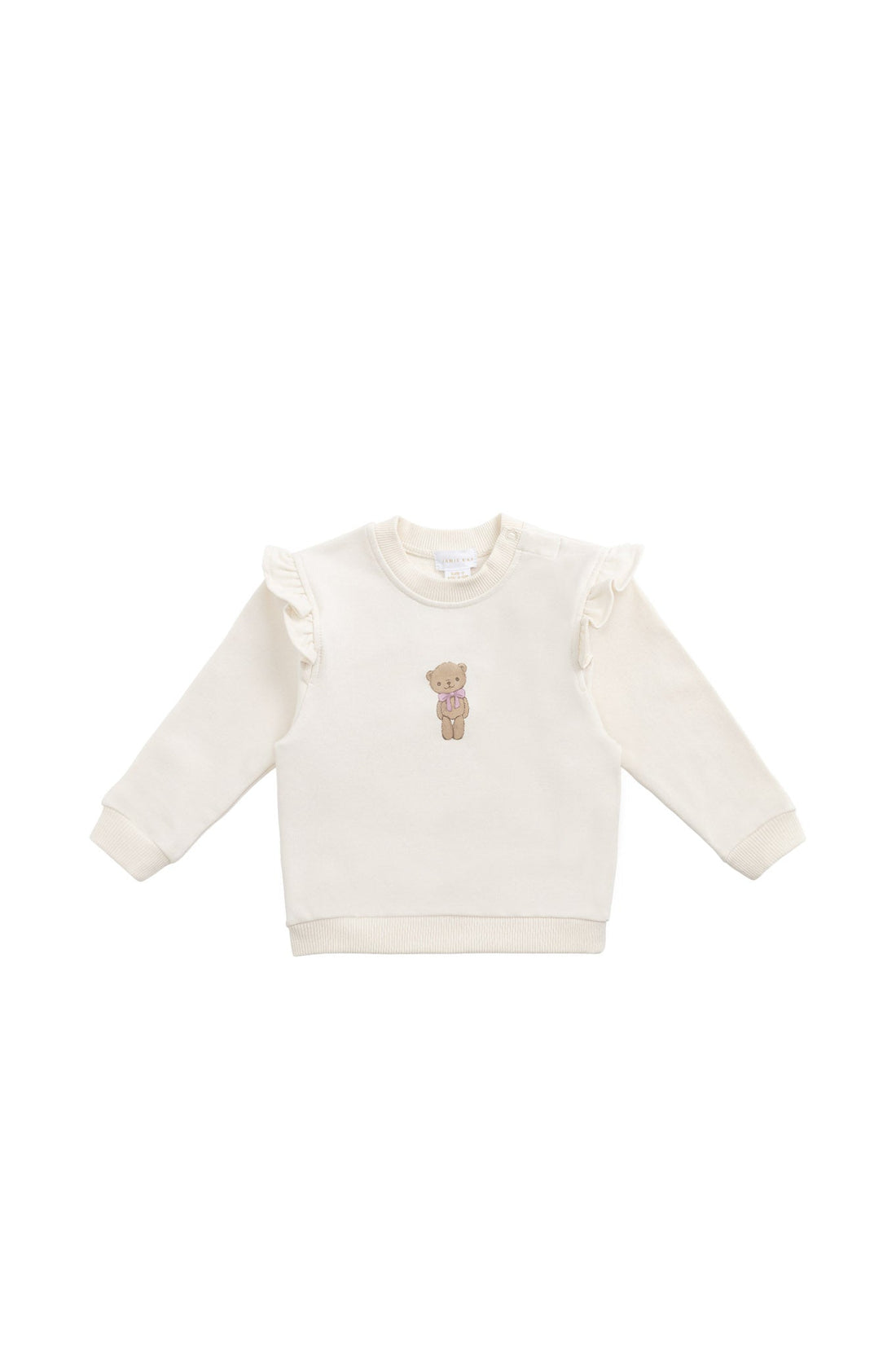 Organic Cotton Maple Sweatshirt - Cloud Little Georgie Childrens Top from Jamie Kay Australia