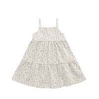 Organic Cotton Matilda Dress - Adnola Floral Childrens Dress from Jamie Kay Australia