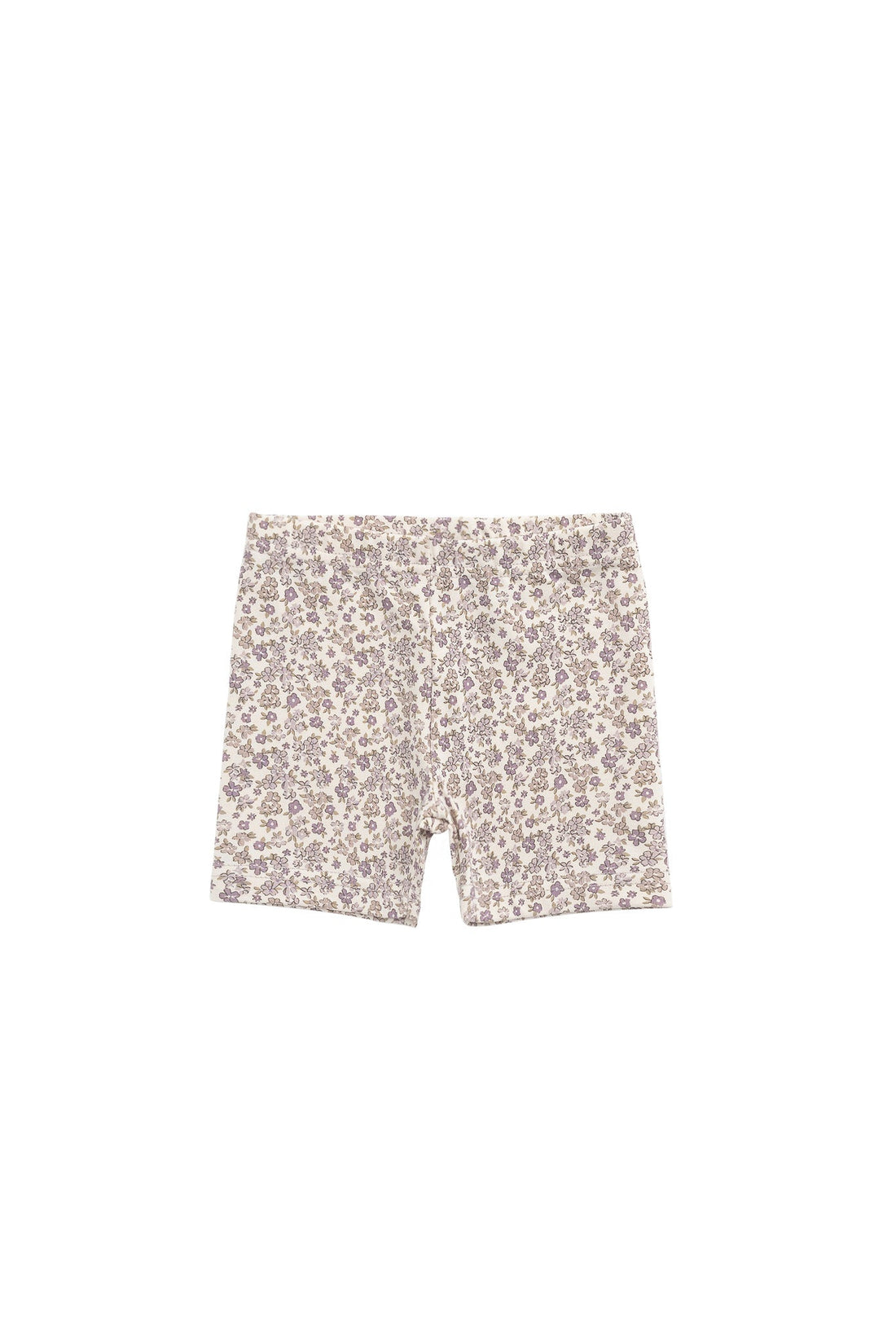 Organic Cotton Modal Elisa Bike Short - Amber Eggnog Childrens Short from Jamie Kay Australia