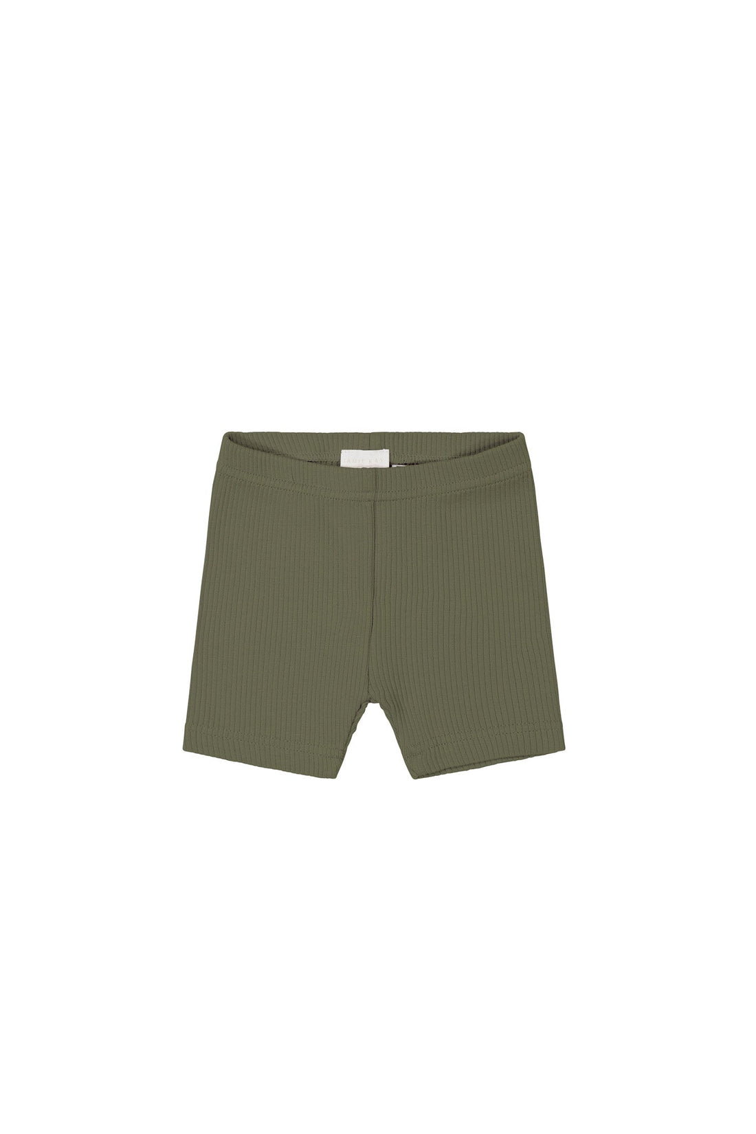 Organic Cotton Modal Elisa Bike Short - Sicilian Olive Childrens Short from Jamie Kay Australia