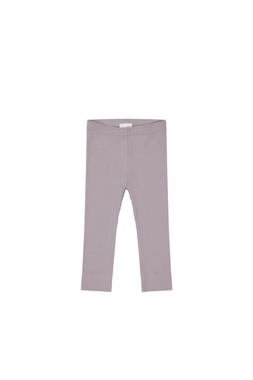 Organic Cotton Modal Everyday Legging - Vintage Berry Childrens Legging from Jamie Kay Australia