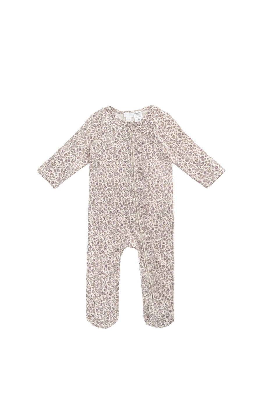 Organic Cotton Modal Frankie Onepiece - Amber Eggnog Childrens Onepiece from Jamie Kay Australia