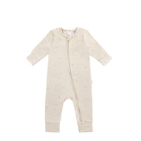 Organic Cotton Modal Frankie Onepiece - Milky Way Buff Childrens Onepiece from Jamie Kay Australia