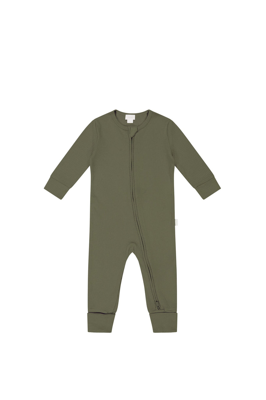 Organic Cotton Modal Frankie Onepiece - Sicilian Olive Childrens Onepiece from Jamie Kay Australia