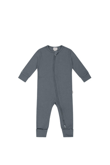 Organic Cotton Modal Frankie Onepiece - Smoke Childrens Onepiece from Jamie Kay Australia