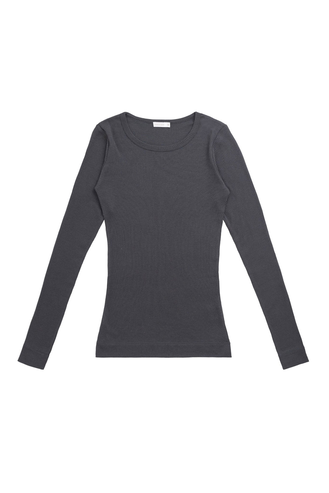 Organic Cotton Modal Womens Grace Long Sleeve Top - Icelandic Marle Childrens Top from Jamie Kay Australia