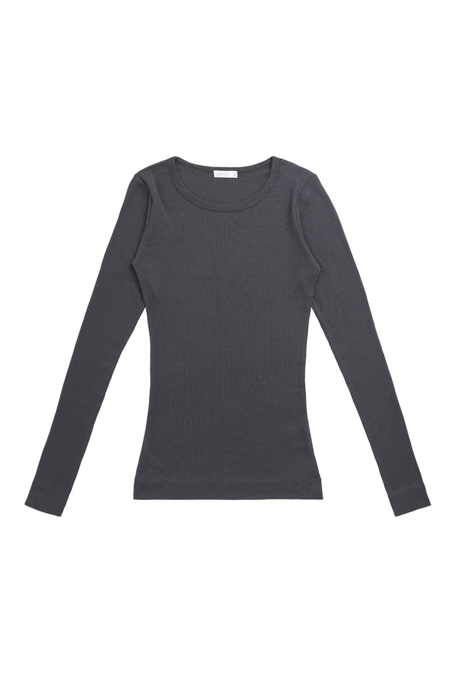 Organic Cotton Modal Womens Grace Long Sleeve Top - Icelandic Marle Childrens Top from Jamie Kay Australia