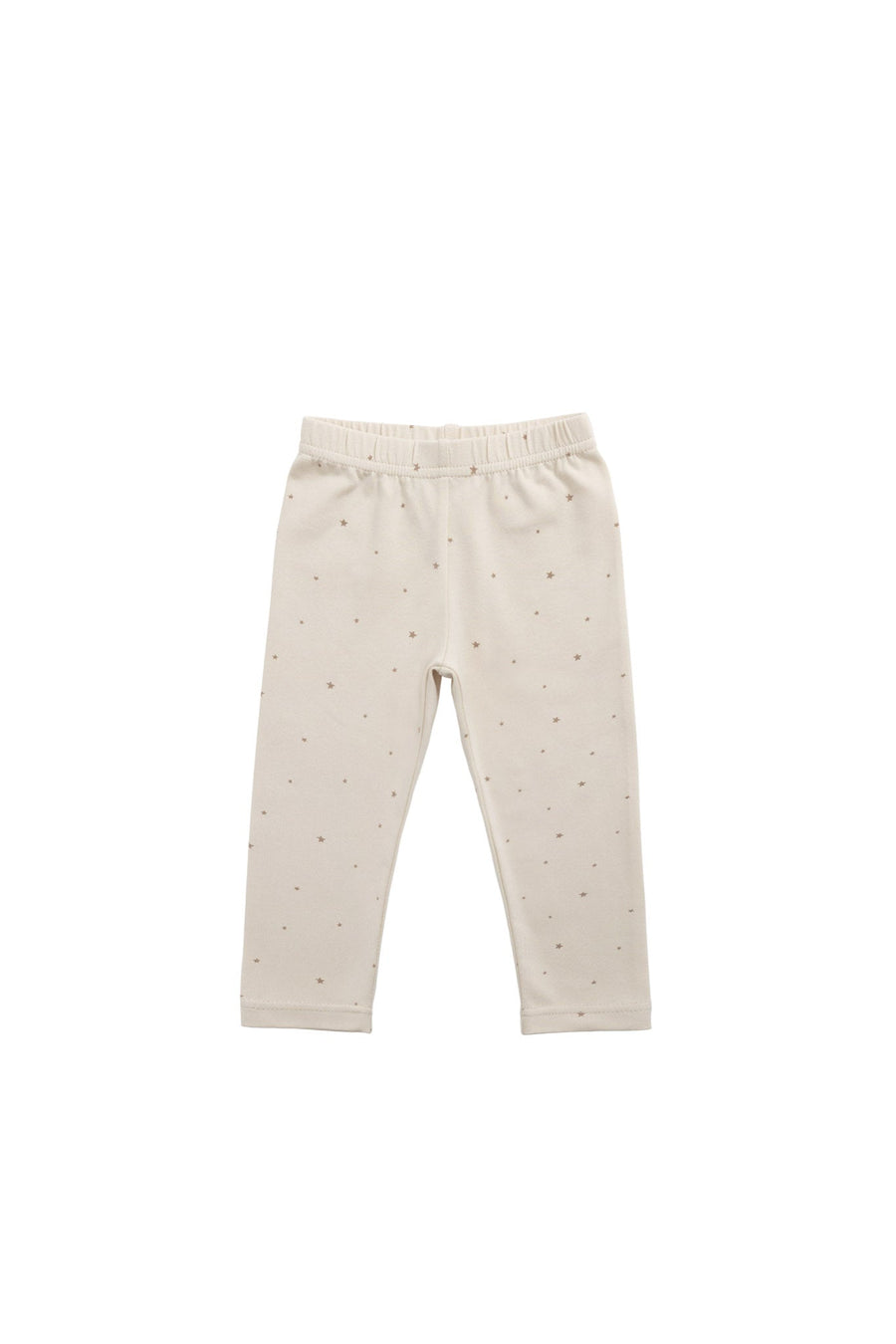 Organic Cotton Modal Legging - Milky Way Buff Childrens Legging from Jamie Kay Australia