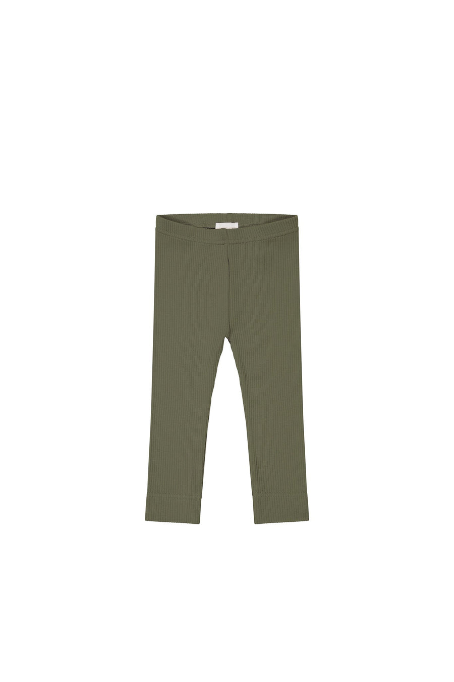 Organic Cotton Modal Legging - Sicilian Olive Childrens Legging from Jamie Kay Australia