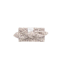 Organic Cotton Modal Lilian Headband - Amber Eggnog Childrens Headband from Jamie Kay Australia