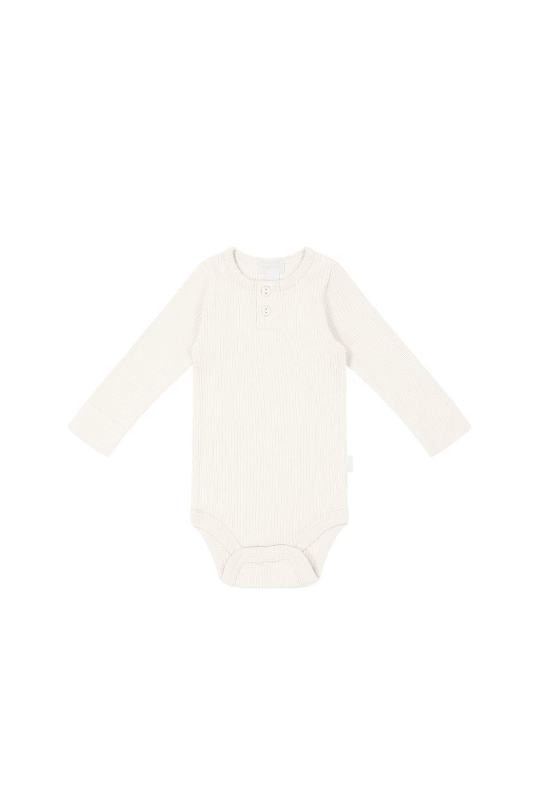 Organic Cotton Modal Long Sleeve Bodysuit - Whisper Childrens Bodysuit from Jamie Kay Australia