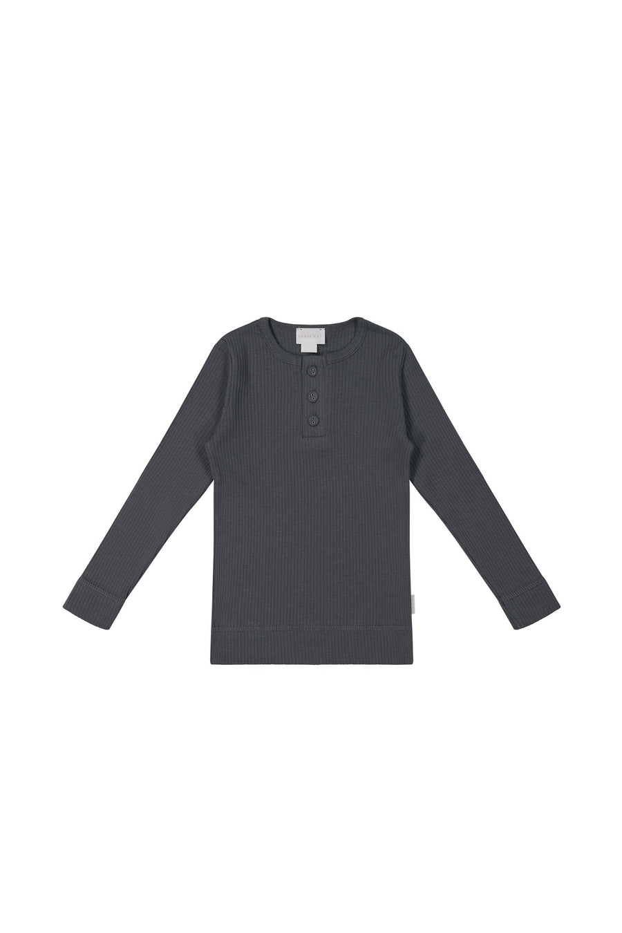 Organic Cotton Modal Long Sleeve Top - Icelandic Marle Childrens Top from Jamie Kay Australia