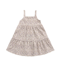 Organic Cotton Modal Matilda Dress - Amber Eggnog Childrens Dress from Jamie Kay Australia