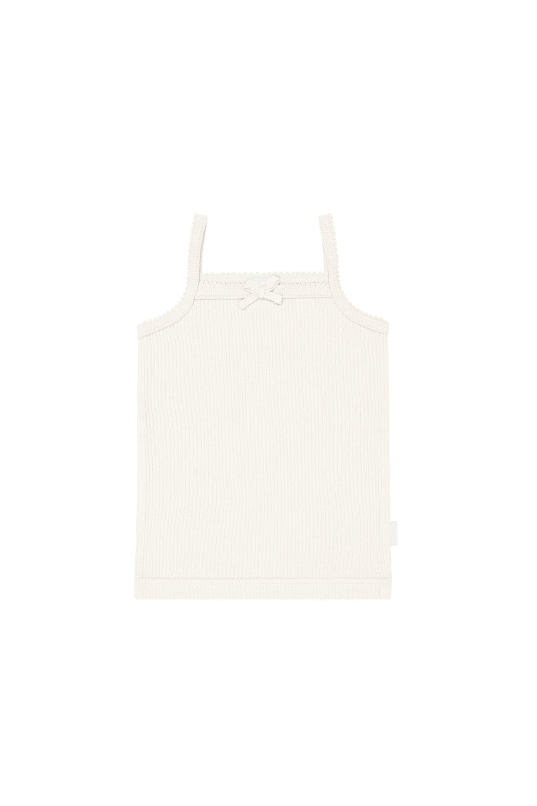 Organic Cotton Modal Singlet - Whisper Childrens Singlet from Jamie Kay Australia