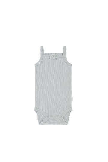 Organic Cotton Modal Singlet Bodysuit - North Star Childrens Bodysuit from Jamie Kay Australia