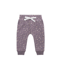 Organic Cotton Morgan Track Pant - Briella Quail Childrens Pant from Jamie Kay Australia