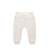 Organic Cotton Morgan Track Pant - Briella Whisper Childrens Pant from Jamie Kay Australia