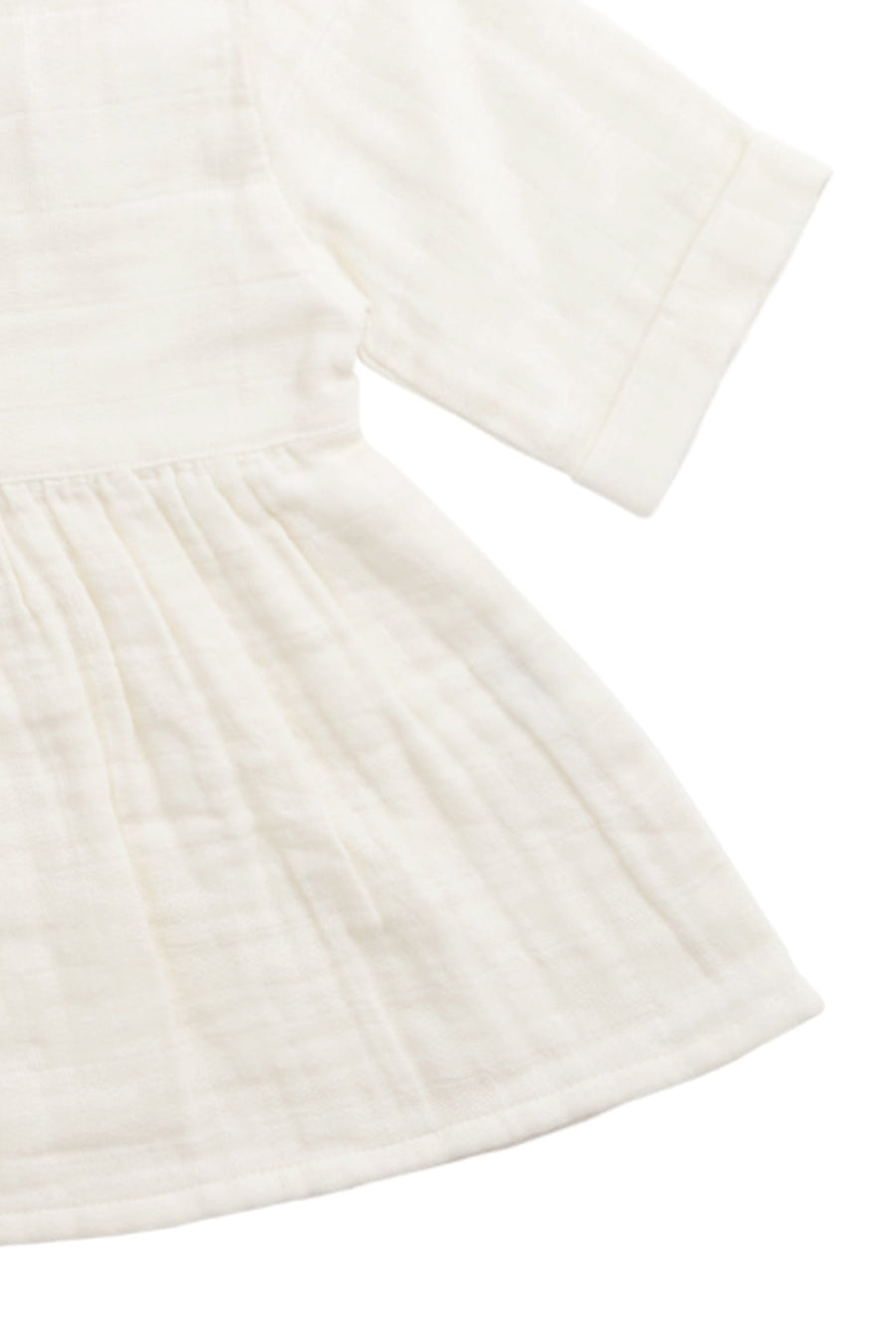 Organic Cotton Muslin Estelle Top - Parchment Childrens Top from Jamie Kay Australia