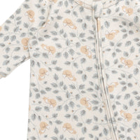 Organic Cotton Reese Zip Onepiece - Freddie Fox Childrens Pyjama from Jamie Kay Australia