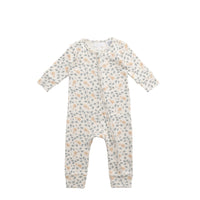 Organic Cotton Reese Zip Onepiece - Freddie Fox Childrens Pyjama from Jamie Kay Australia