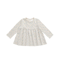 Organic Cotton Sage Top - Adnola Floral Childrens Top from Jamie Kay Australia