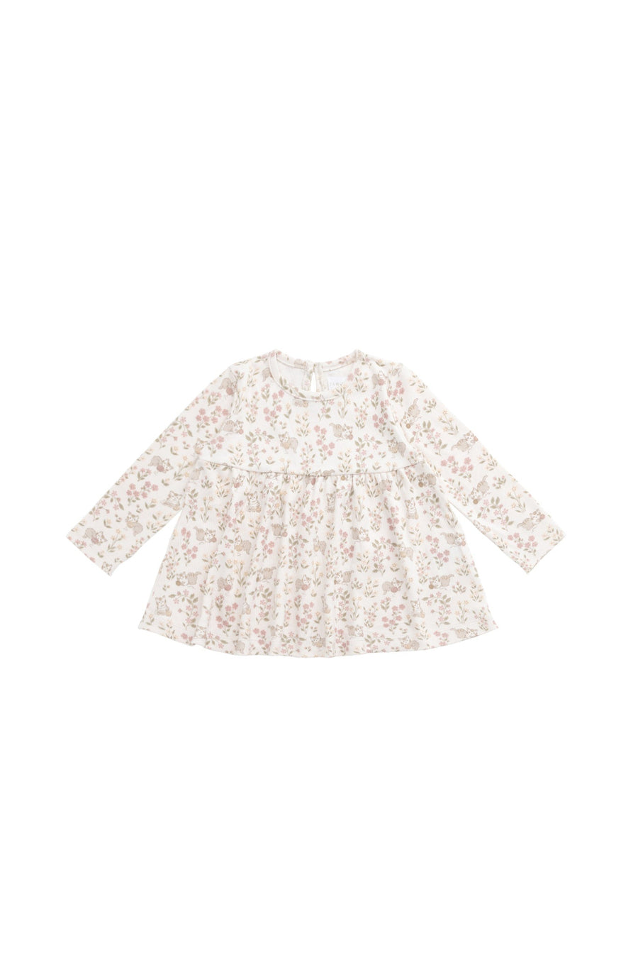 Organic Cotton Sage Top - Moons Woolen Ball Childrens Top from Jamie Kay Australia