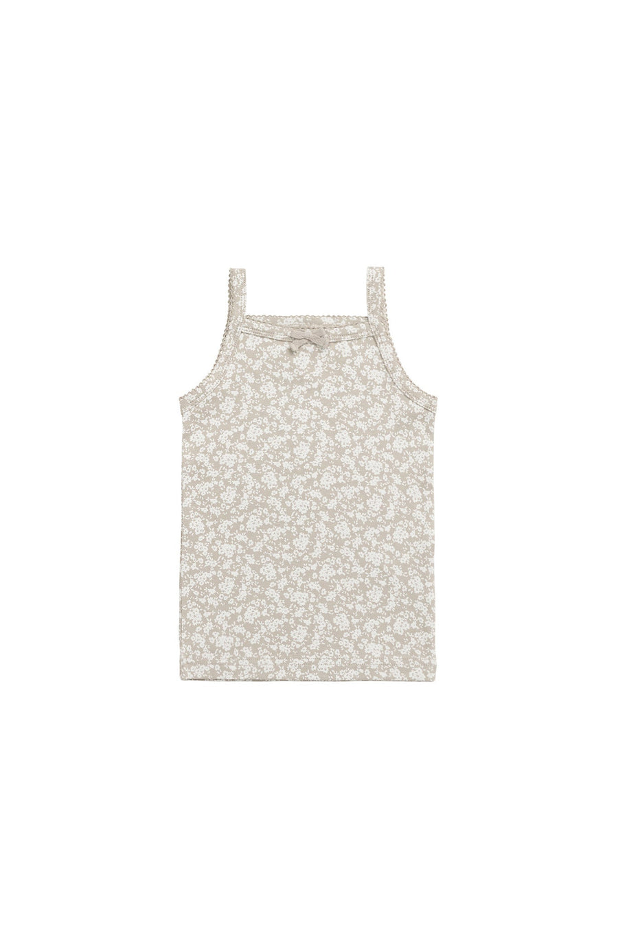 Organic Cotton Singlet - Sadie Honeydew Childrens Singlet from Jamie Kay Australia