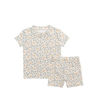 Organic Cotton Skye Short Sleeve Pyjama Set - Freddie Fox Childrens Pyjama from Jamie Kay Australia