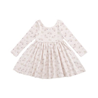 Organic Cotton Tallulah Dress - Sweet Pea Floral Childrens Dress from Jamie Kay Australia